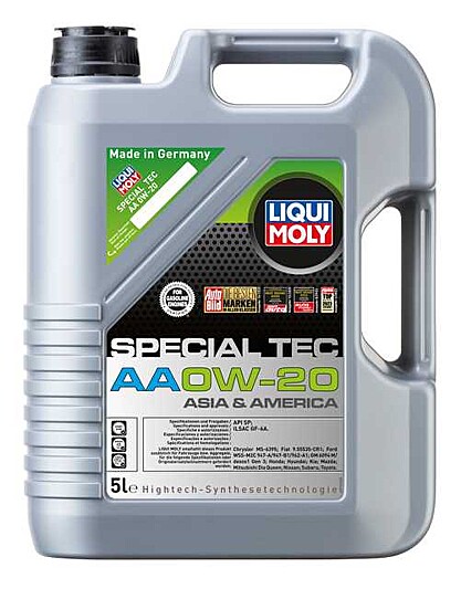 Aceite Sintético 0w20 Liqui Moly Special Tec Aa 5l