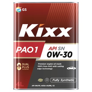 Foto 1 | Aceite De Motor Sintético Kixx Pao 1 Sn 0w-30, 4l