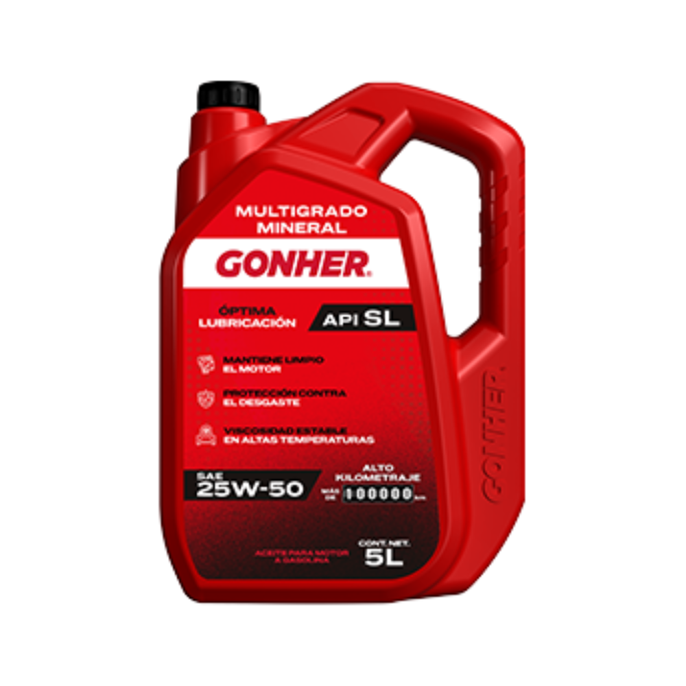Foto 1 | Aceite Gonher Sae 25w-50 Api Sl 5l
