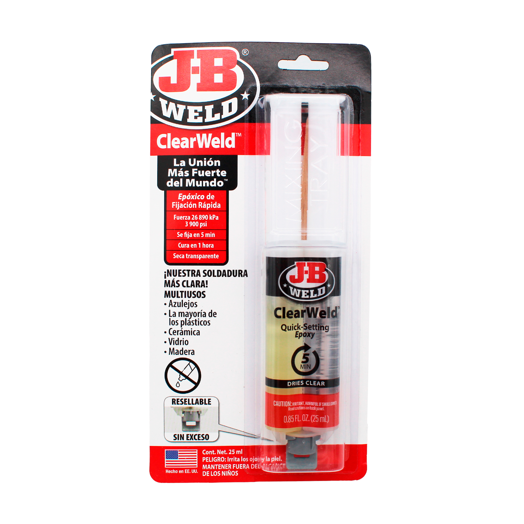 Foto 1 | J-b Weld  Epoxico Transparente  50112spa  25ml.