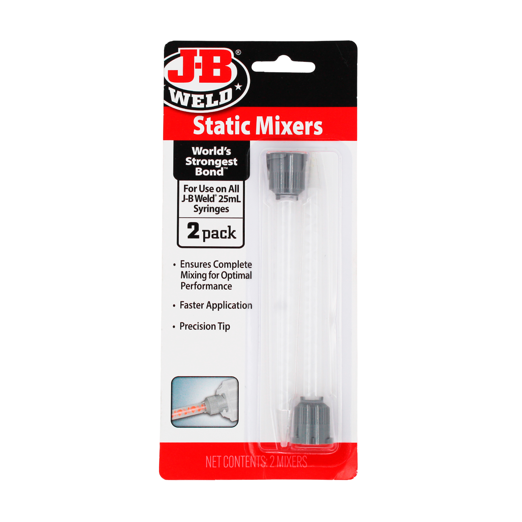 Foto 1 | Mezcladores Estaticos J-b Weld 50099  2pzs.