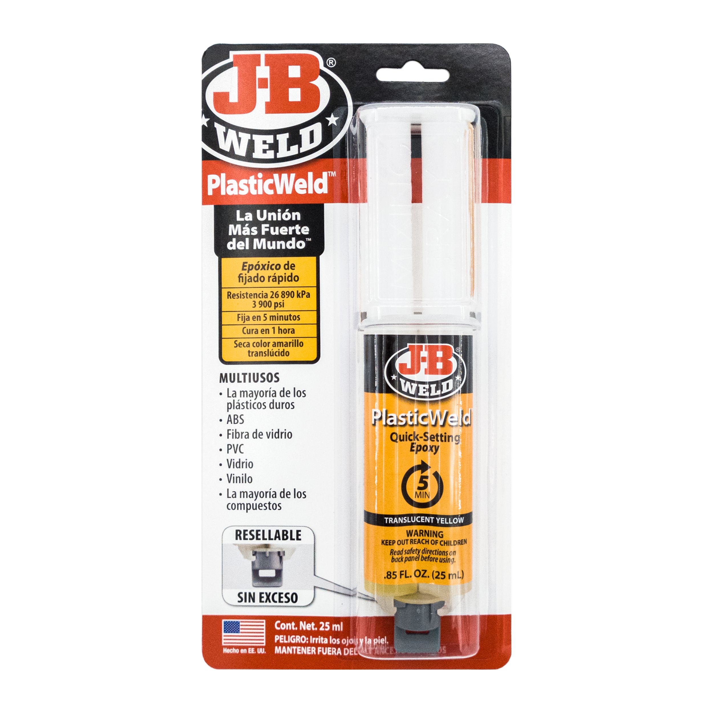 Foto 1 | J-b Weld  Epoxico De Fraguado Rapido  50132spa  25ml.