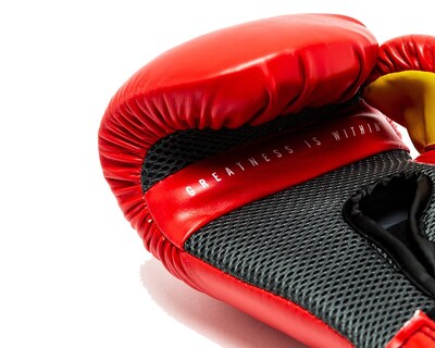 Foto 3 | Guante de Box Elite Everlast XE2112 Rojo de 12 oz