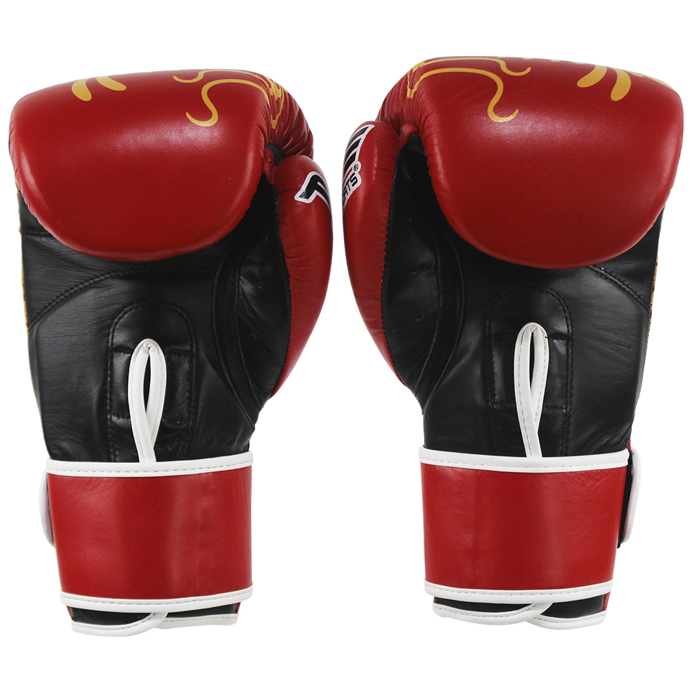 Foto 2 | Guantes de Box de Piel Fire Sports Dragón 14oz color Rojo