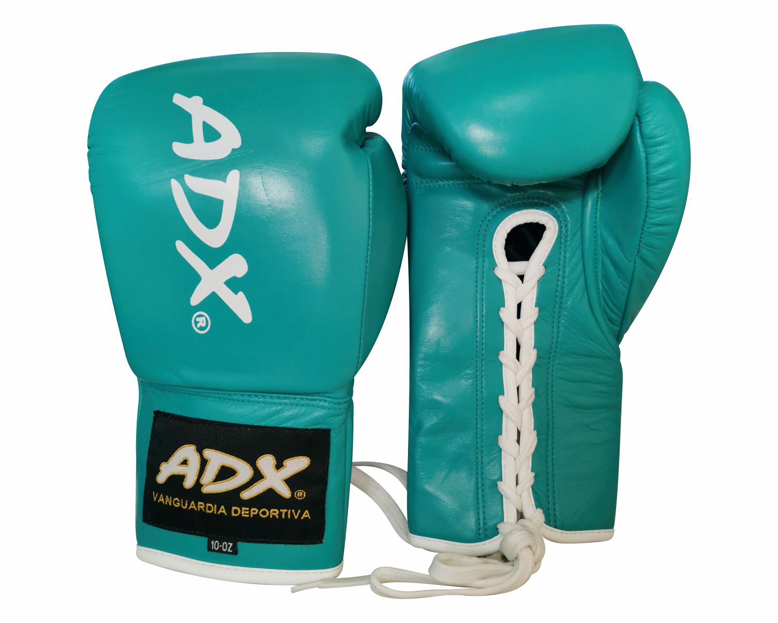 Foto 2 pulgar | Guantes de Boxeo Adx de Piel Profesional color Verde con Relleno Multicapas
