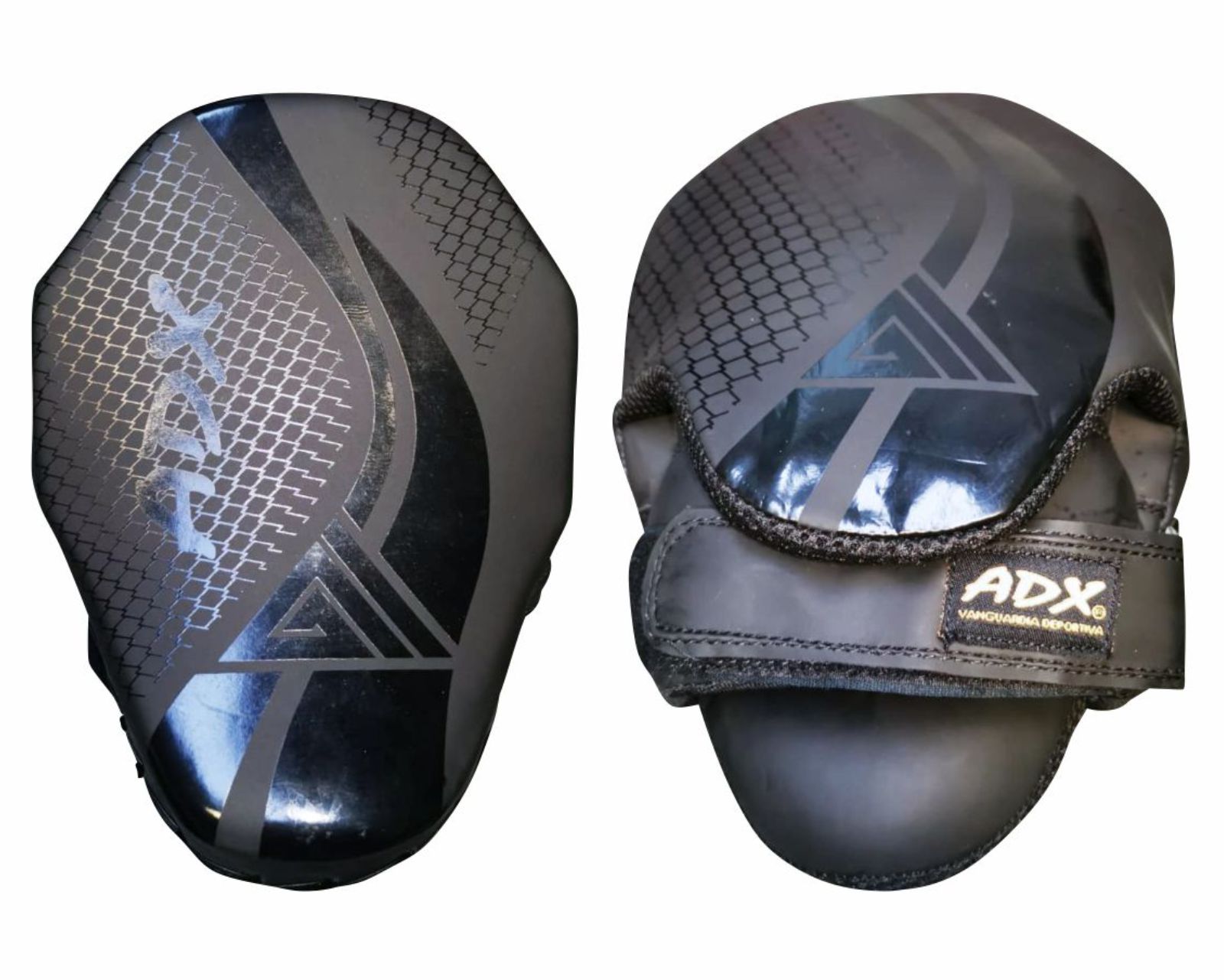 Foto 2 pulgar | Par Manopla Curva Adx Mod Star Matt Relleno Eva Pu Uso Rudo