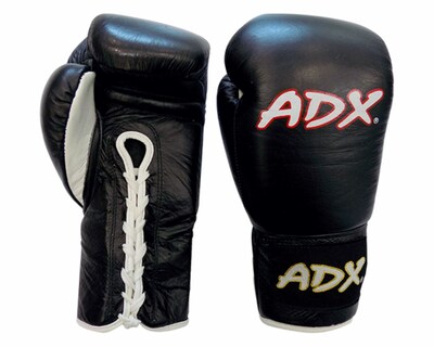 Foto 1 | Guantes de Box Adx color Negro con Protección en Muñeca Relleno Multicapas de Piel Pk