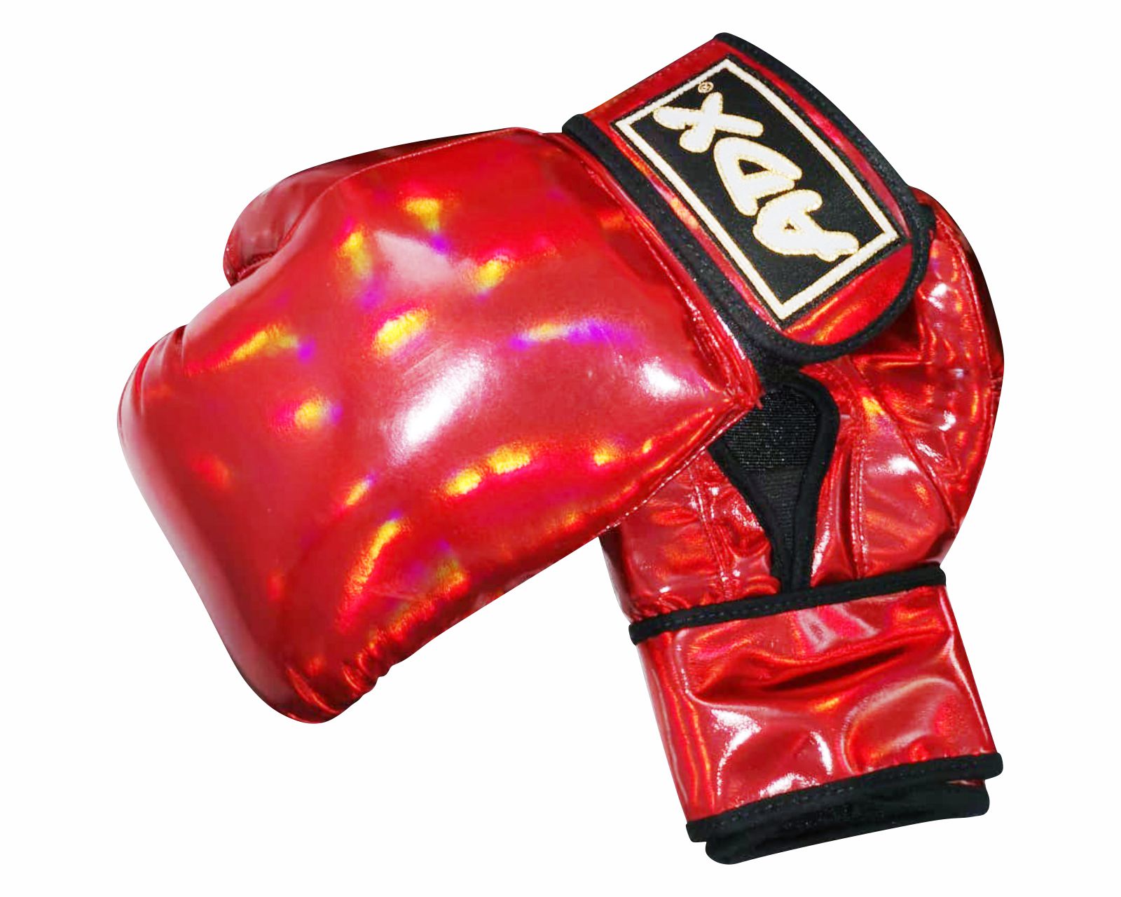 Foto 2 pulgar | Guante de Boxeo Infantil Adx Rojo Agresivo Estilo Metálico Pu de Uso Rudo