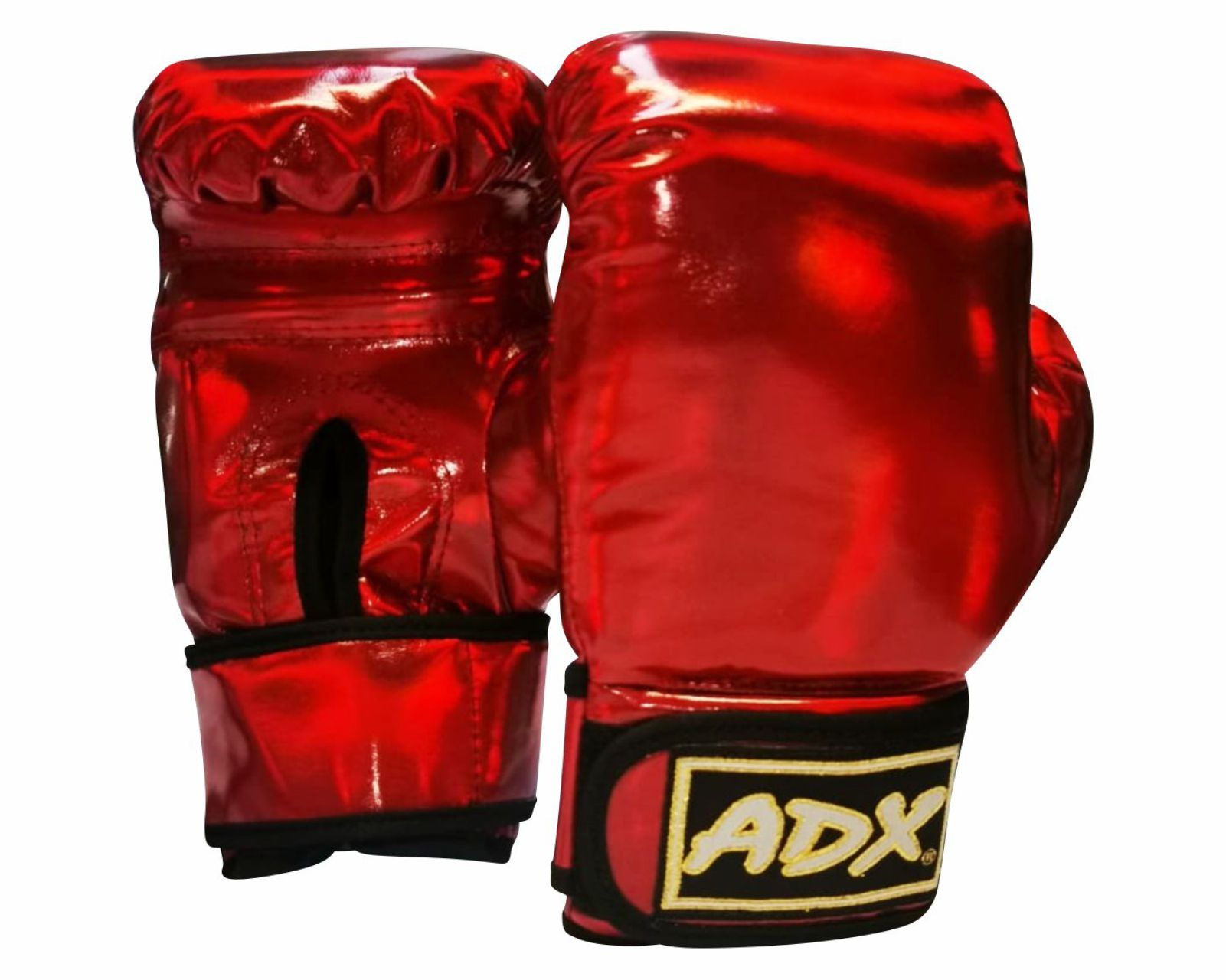 Foto 3 pulgar | Guante Boxeo Adulto Adx Rojo Agresivo Metálico Pu Uso Rudo