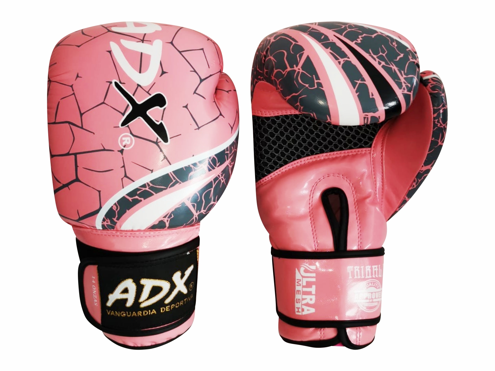 Foto 2 | Guantes Femenil para Box Adx Tribal Pu más Complementos 10 oz color Rosa