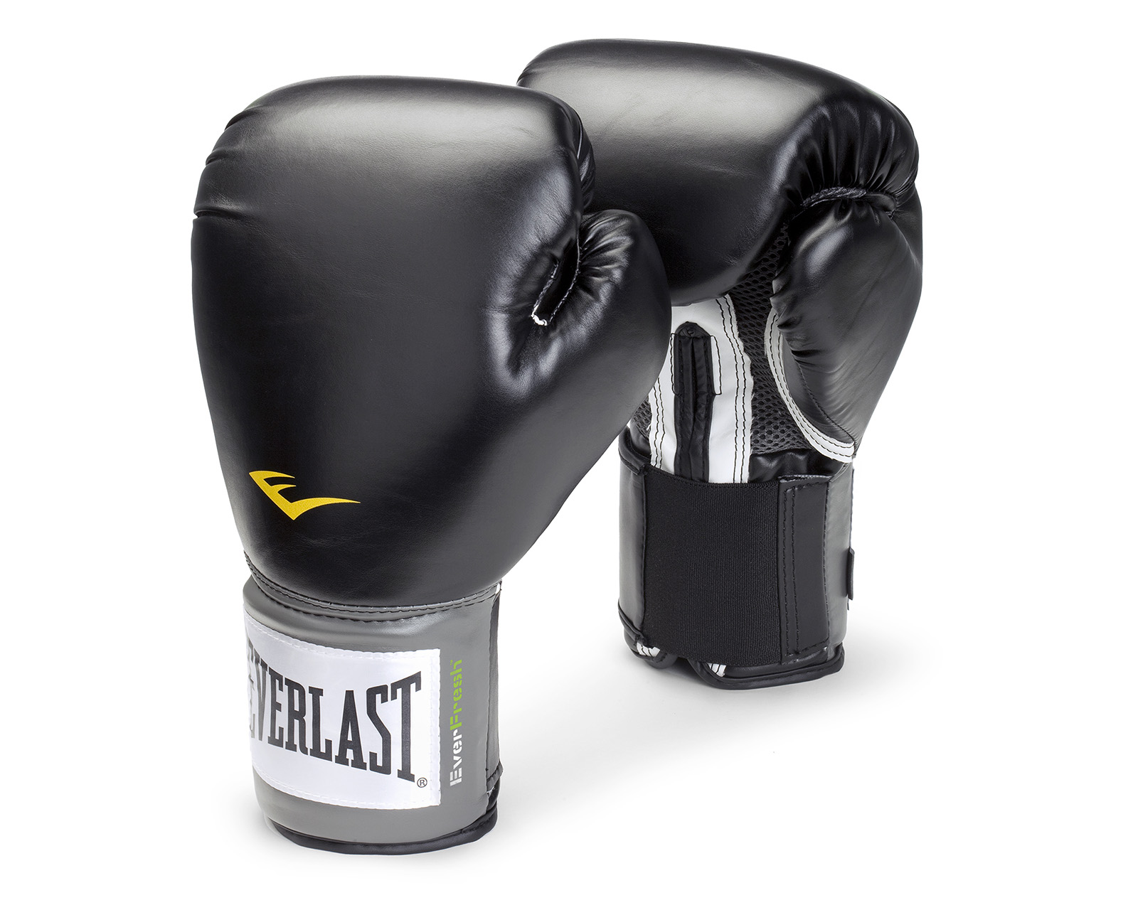 Guante de Box Everlast Pro Style Básico X12316 color Negro 16 Oz