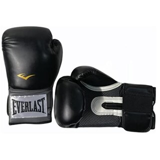 Foto 8 | Guante de Box Everlast Pro Style Básico X12312 Negro 12 Oz