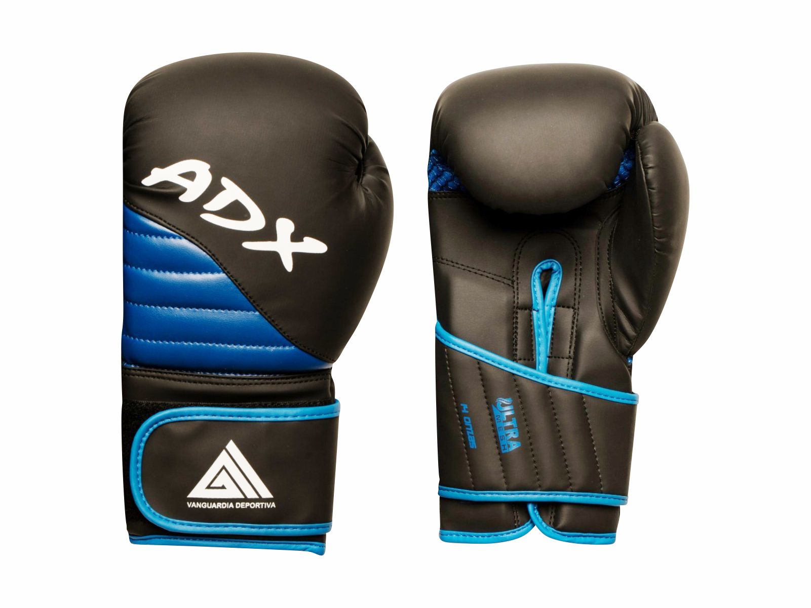 Foto 4 pulgar | Kit de Guantes para Boxeo Strong color Azul 12 Oz