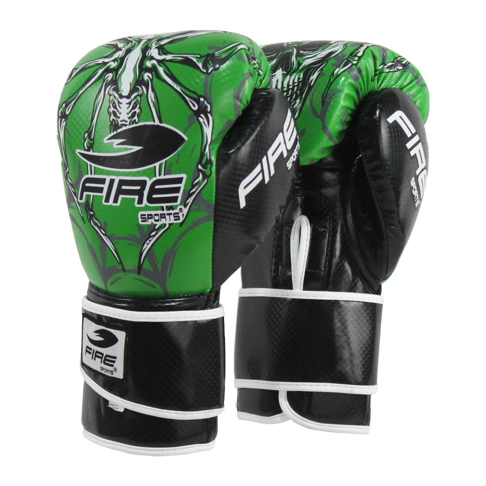 Foto 2 pulgar | Guantes de Box Pvc Fire Sports Entrenamiento 12 Oz Spider