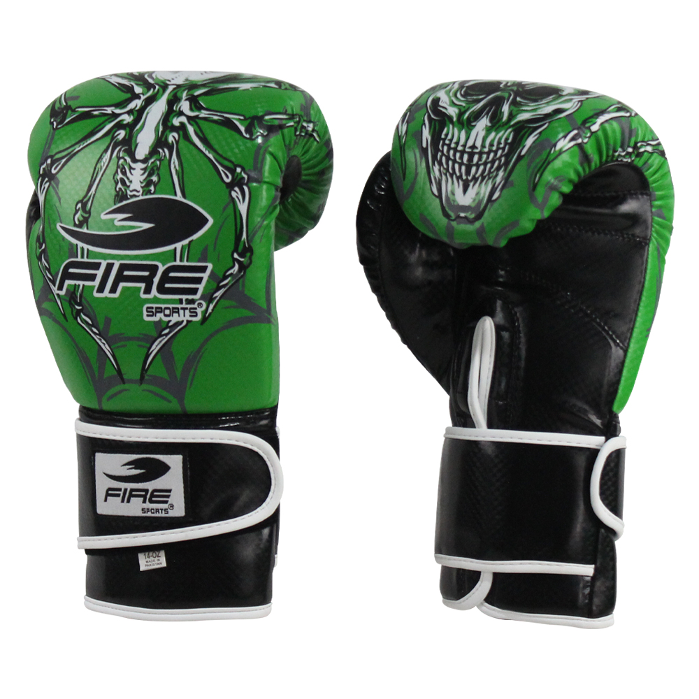 Foto 4 pulgar | Guantes de Box Pvc Fire Sports Entrenamiento 12 Oz Spider