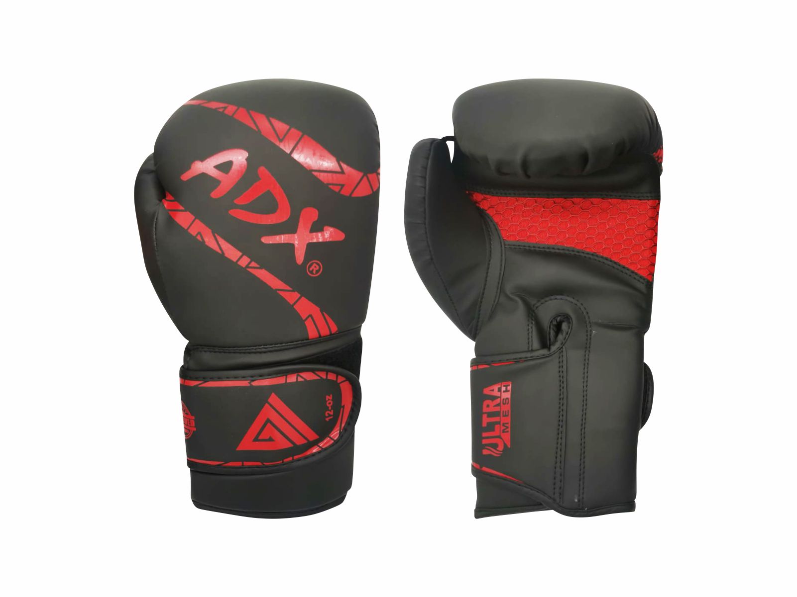 Foto 3 pulgar | Kit Guantes para Boxeo Adx Triangulo color Rojo 8oz