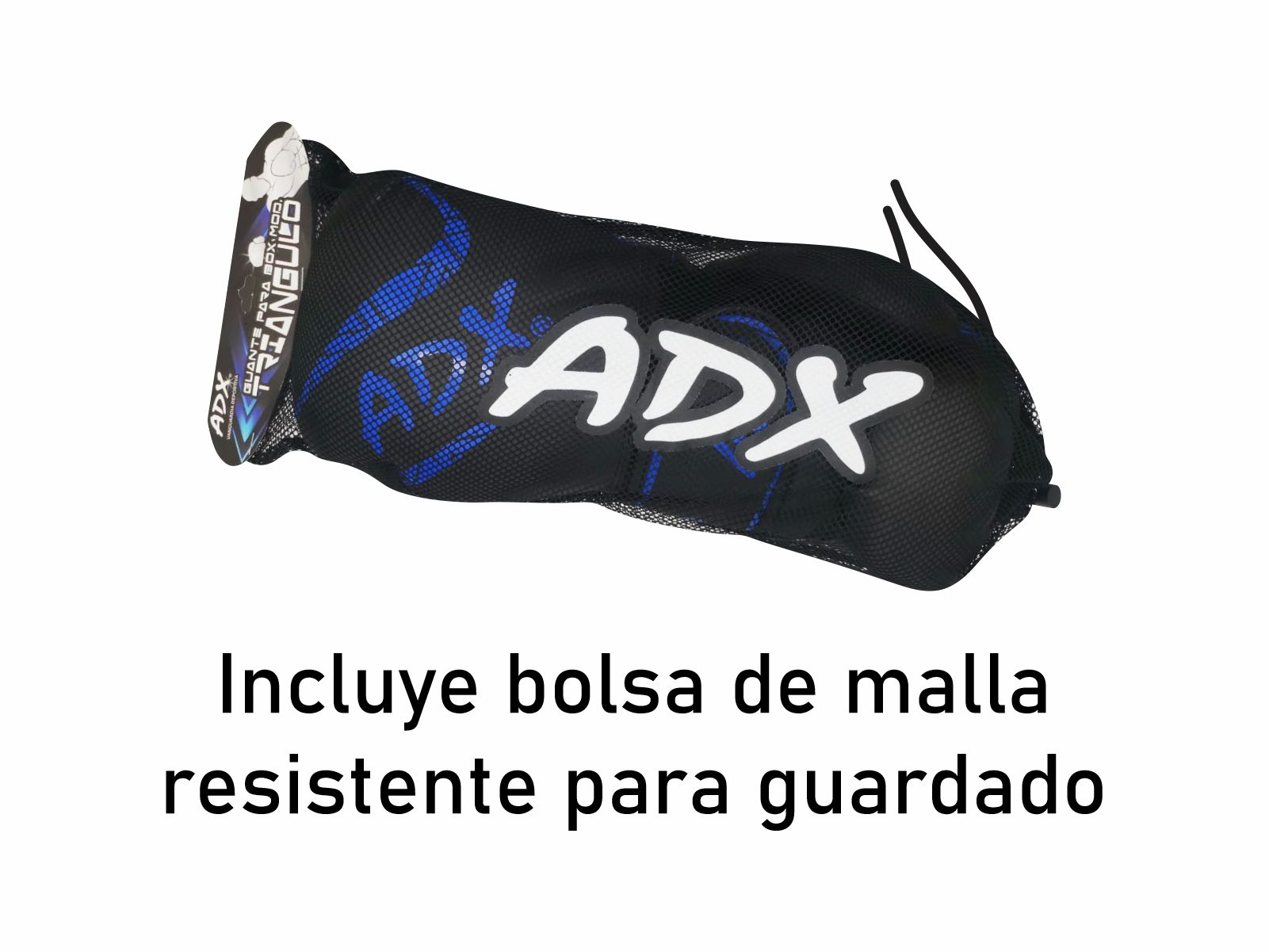 Foto 3 | Kit Guantes para Boxeo Adx Triángulo Azul 14 oz