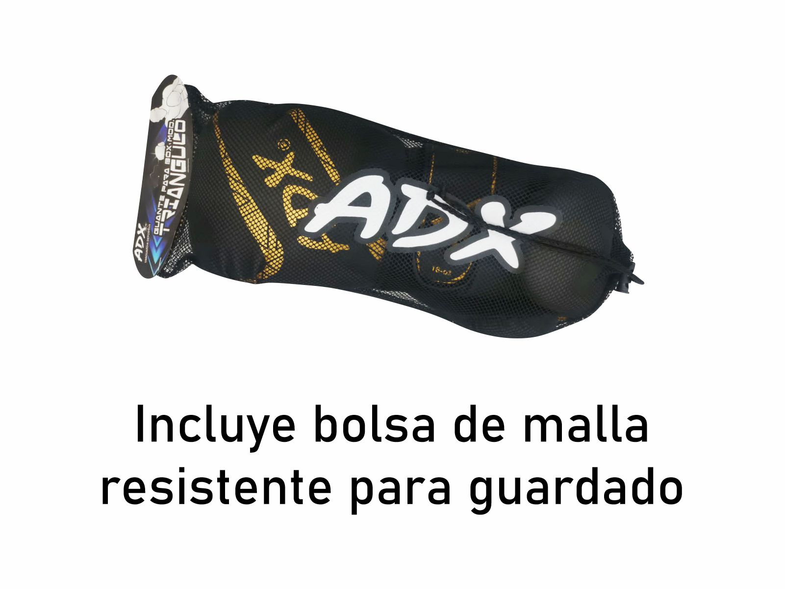Foto 4 pulgar | Kit Guantes para Boxeo Adx Triángulo color Dorado 14oz