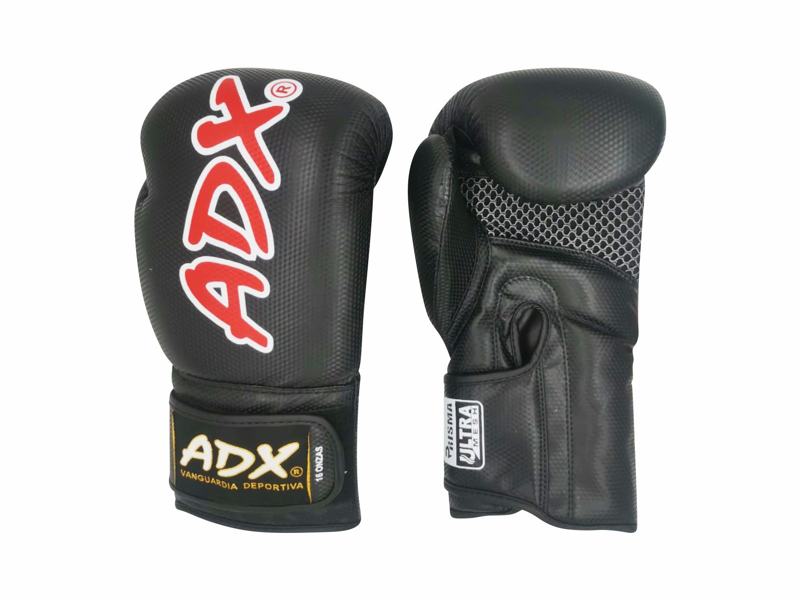 Foto 3 pulgar | Kit De Guantes Para Boxeo Mod Prisma  3 Negro 16 Onzas