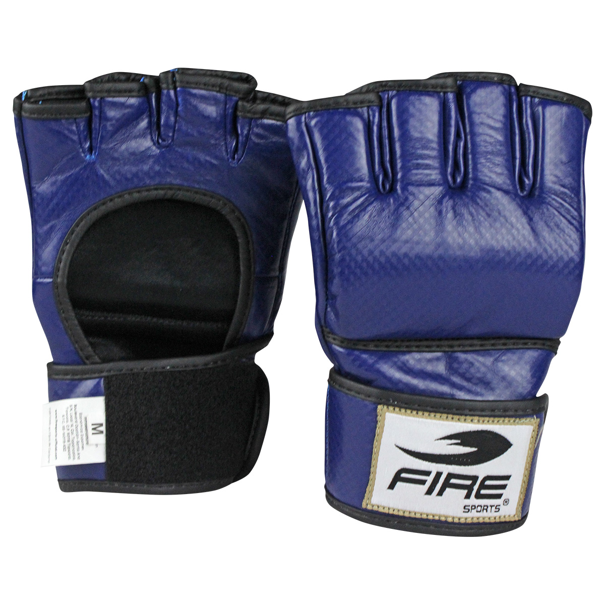 Foto 3 pulgar | Guantes para Mma Fire Sports color Azul talla Mediana