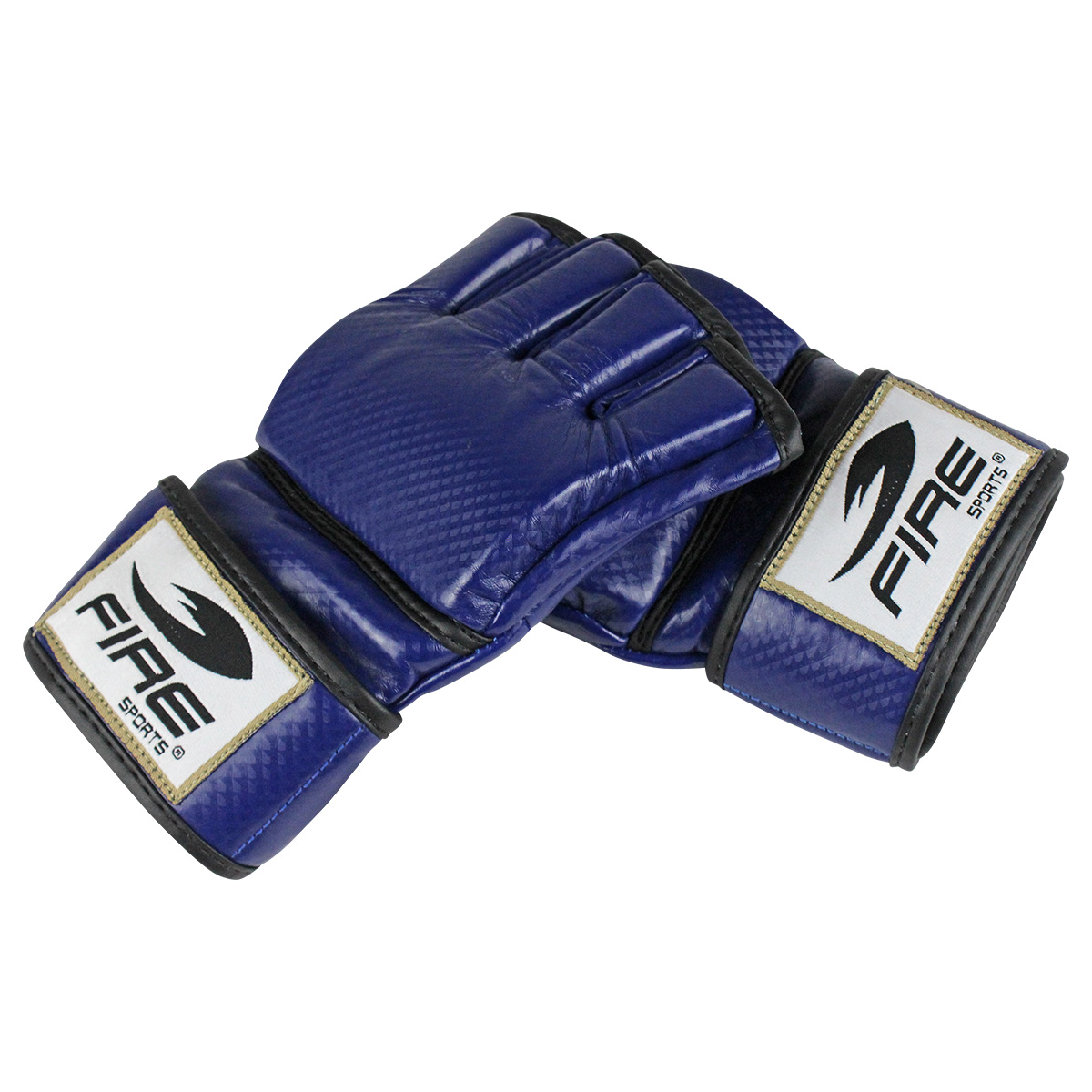 Foto 4 pulgar | Guantes para Mma Fire Sports color Azul talla Mediana