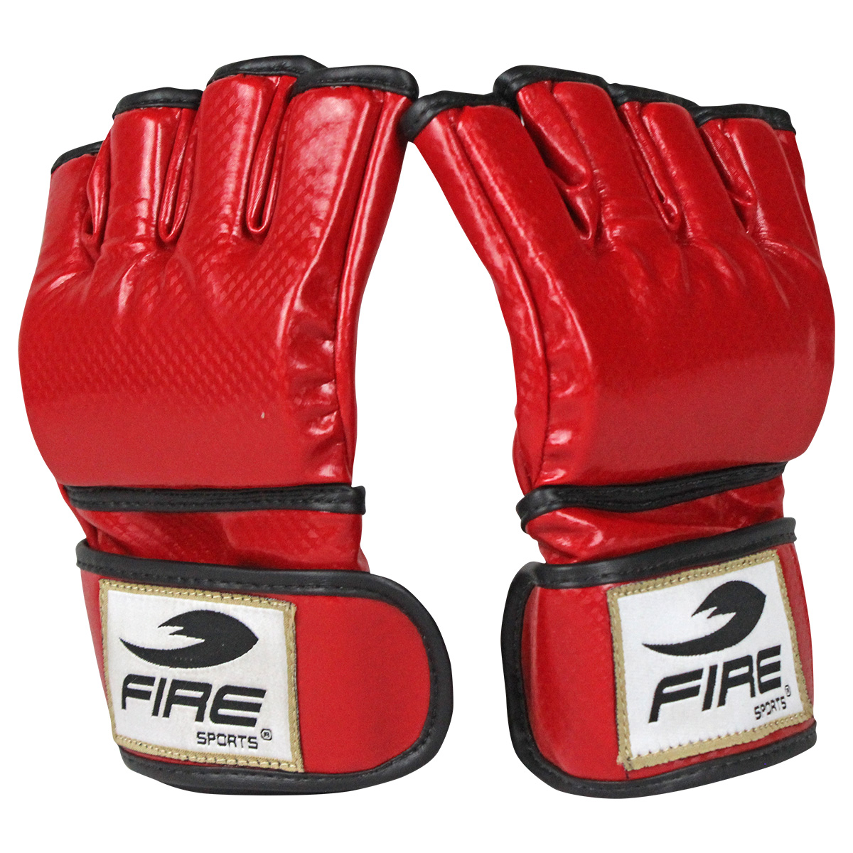 Foto 2 pulgar | Guantes para Mma Fire Sports color Rojo talla Mediana