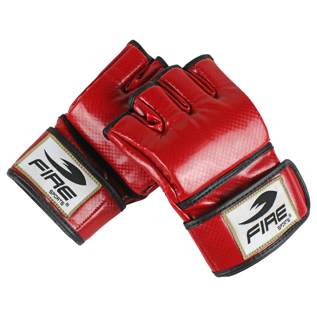 Foto 3 pulgar | Guantes para Mma Fire Sports color Rojo talla Mediana