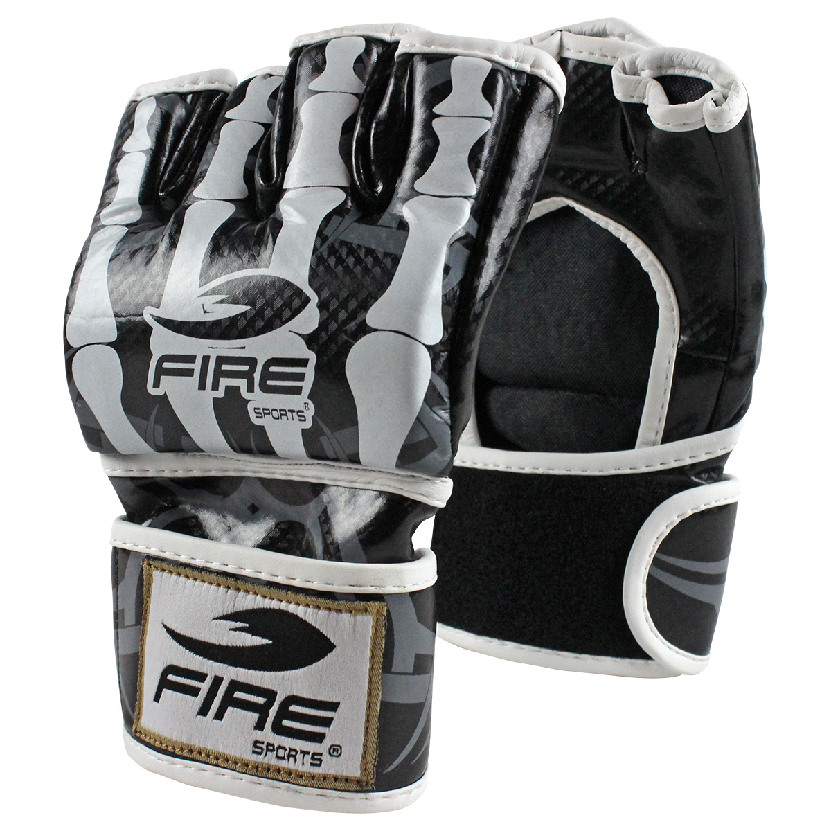 Foto 2 pulgar | Guante para Mma Fire Sports Pvc Multicolor talla Mediana