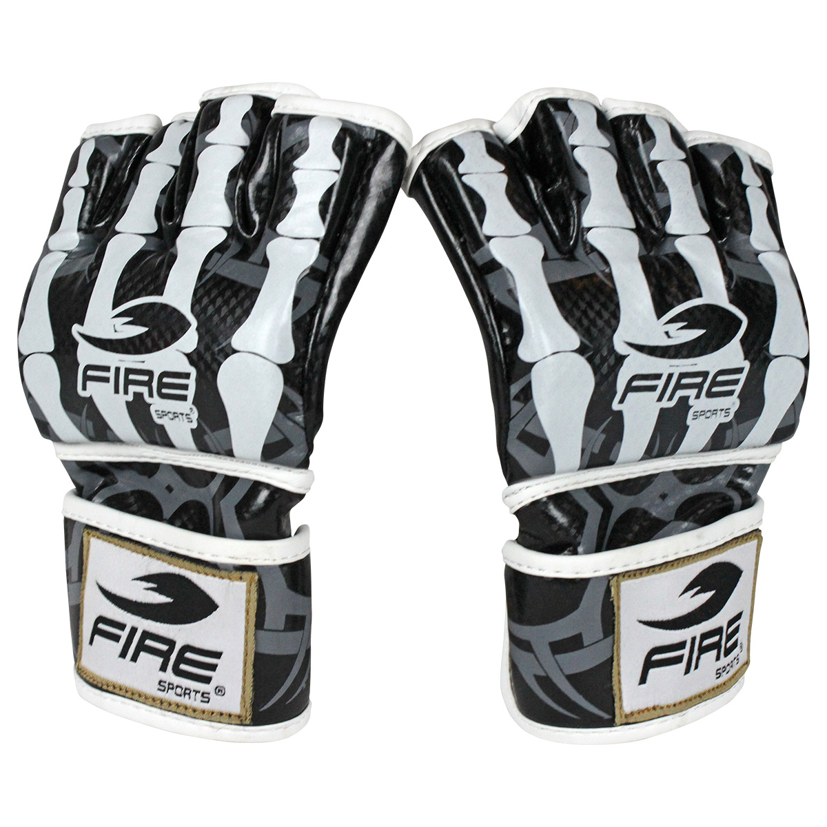 Foto 4 pulgar | Guante para Mma Fire Sports Pvc Multicolor talla Mediana