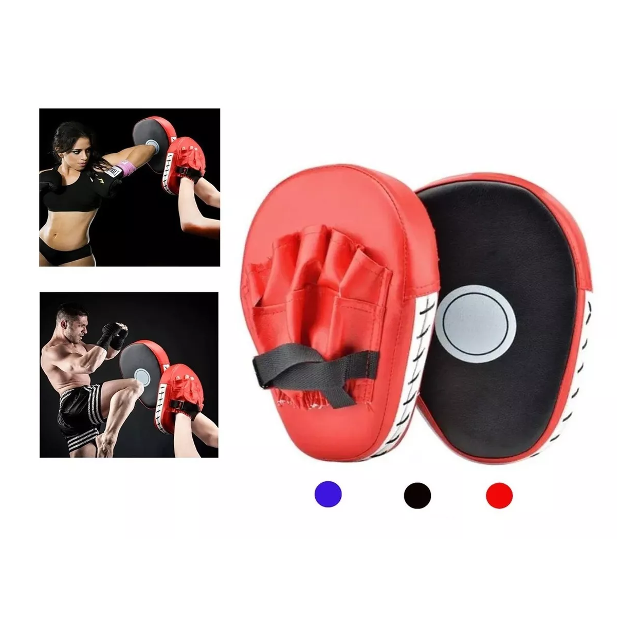 Foto 3 pulgar | Par de Manoplas para Boxeo  Eo Safe Imports Esi-5590 color Rojo