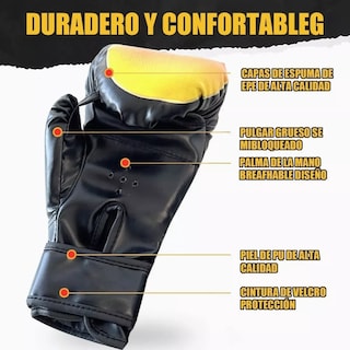 Foto 2 | Guantes de Boxeo Eo Safe Imports Esi-5580 Multicolor para Entrenamiento de Niños