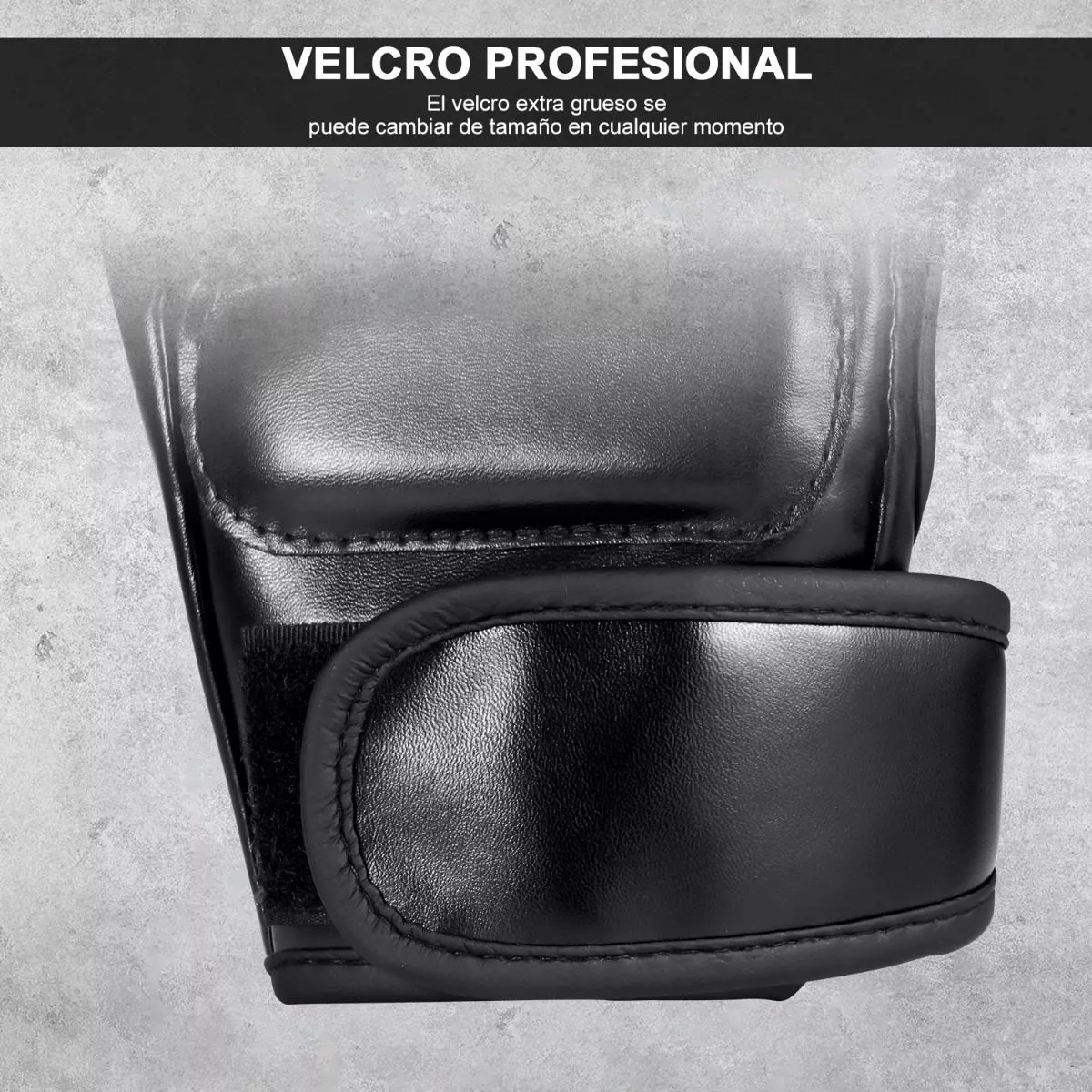 Foto 4 pulgar | Guantes de Cuero Eo Safe Imports Esi-5591 de Boxeo para Kickboxing Negro