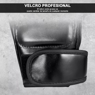 Foto 3 | Guantes Eo Safe Imports Esi-5578 Negro de Cuero PU para Boxeo