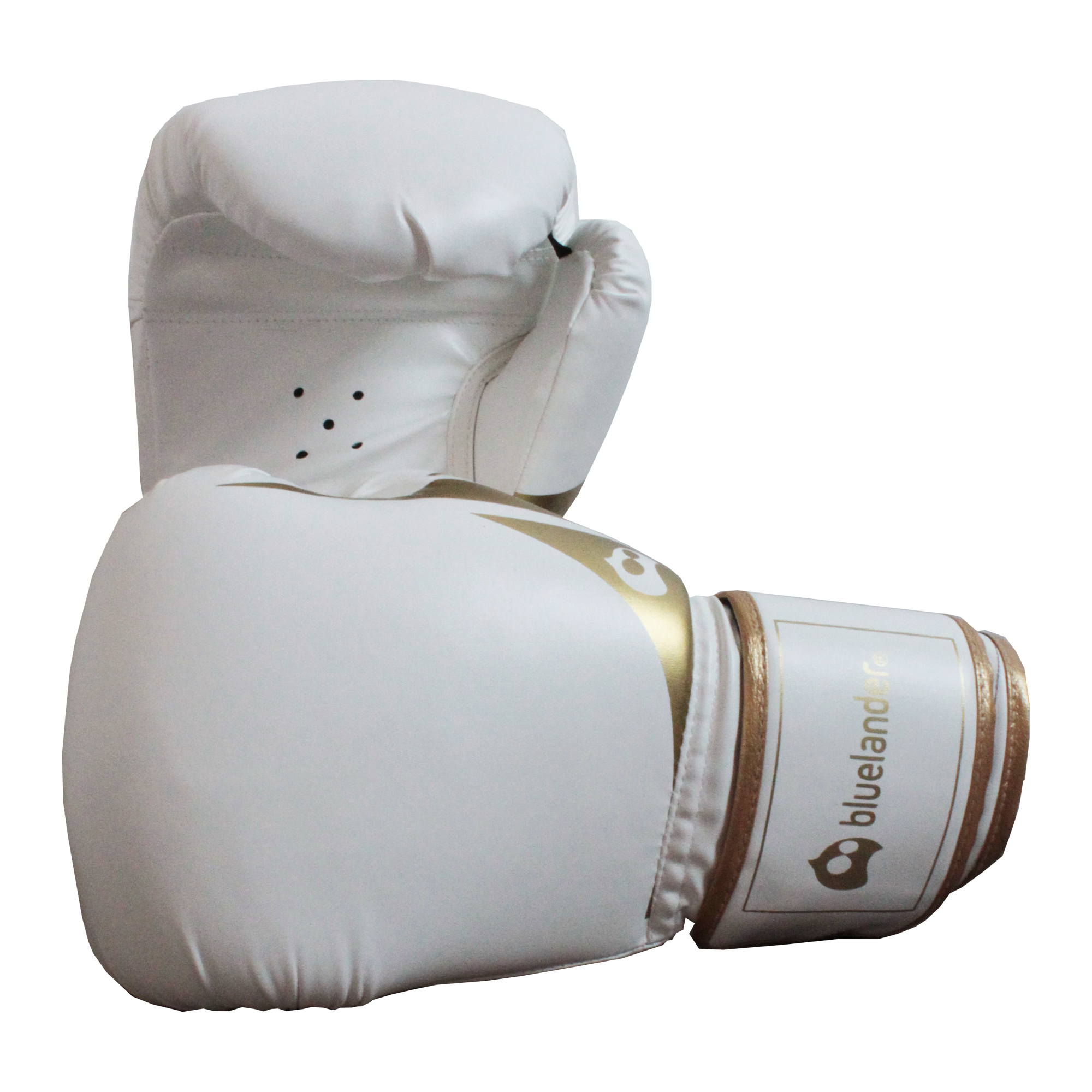 Foto 3 pulgar | Guantes de Boxeo Bluelander BOX-M1-12 color Blanco de 12 Oz Unisex + Protector Bucal