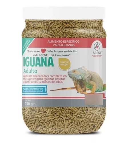 Foto 2 pulgar | Alimento Comida Para Iguanas Adultas Desde 10 Meses 250g