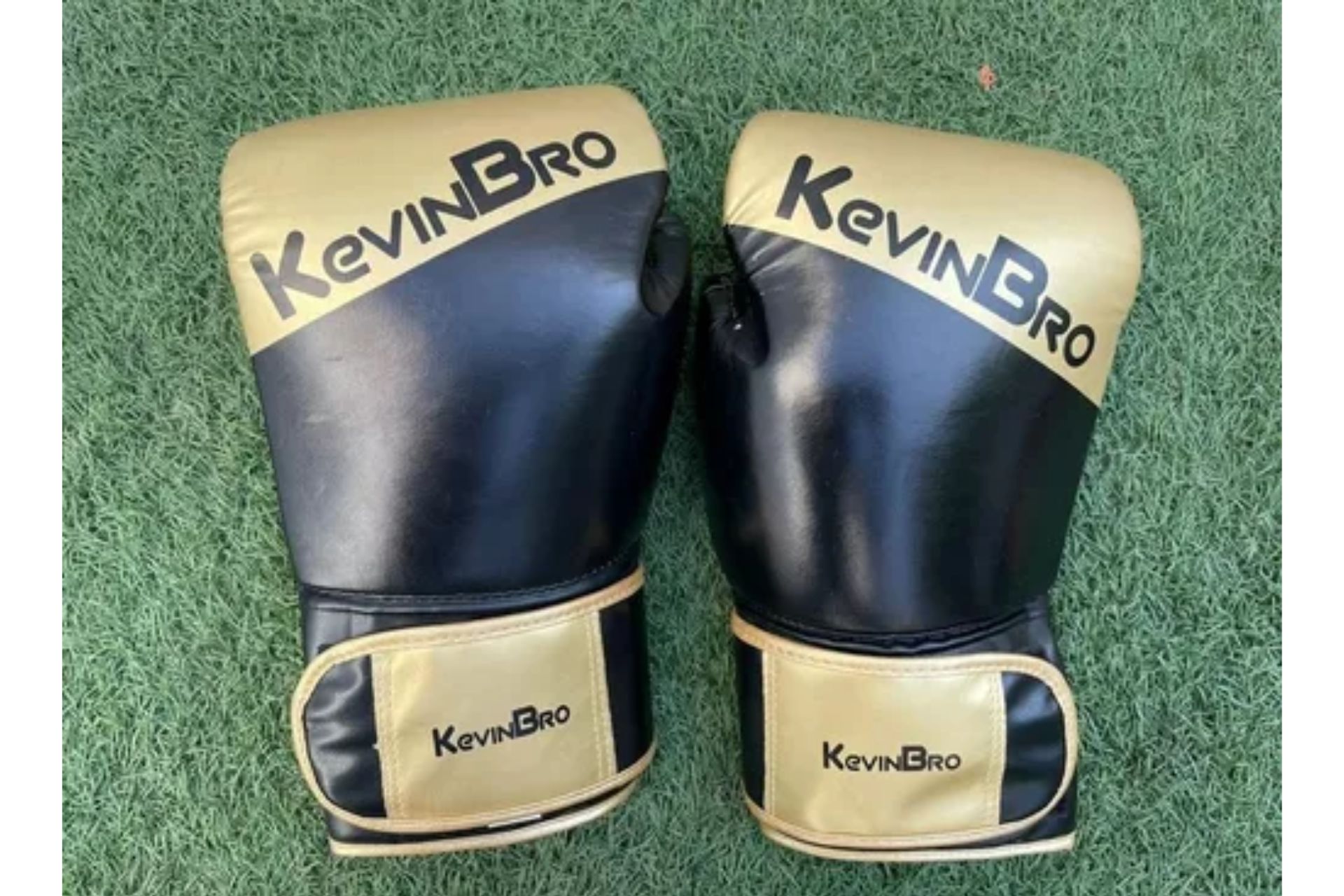 Foto 3 pulgar | Guantes de Box para Kickboxing KevinBro Negros Velcro 8 Oz