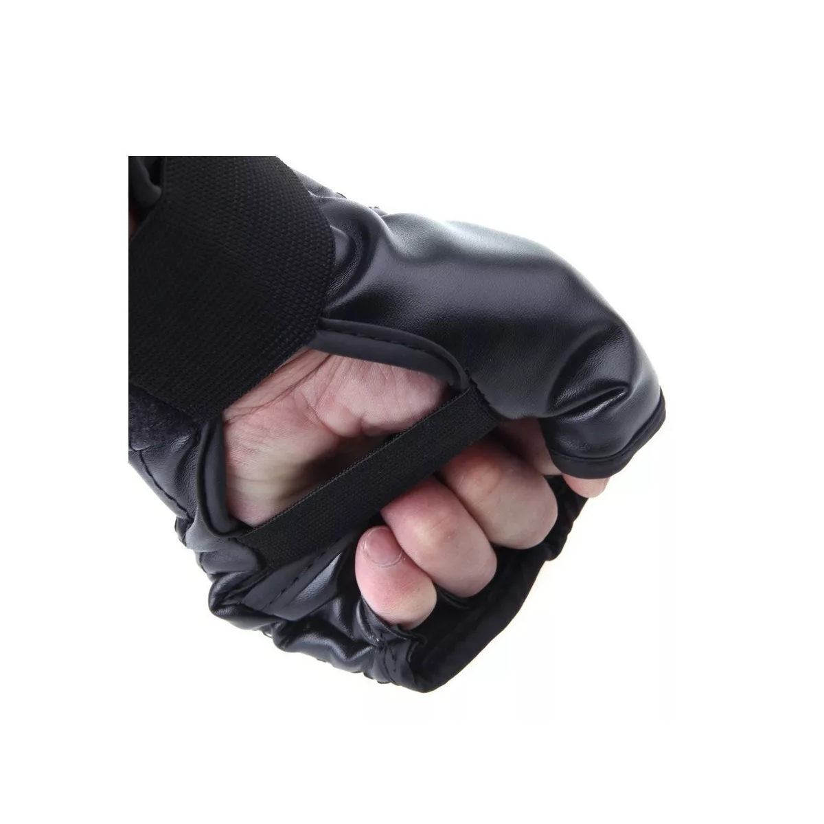 Foto 4 pulgar | Guantes de Cuero PU para Boxeo Eo Safe Imports Esi-11145 Negros