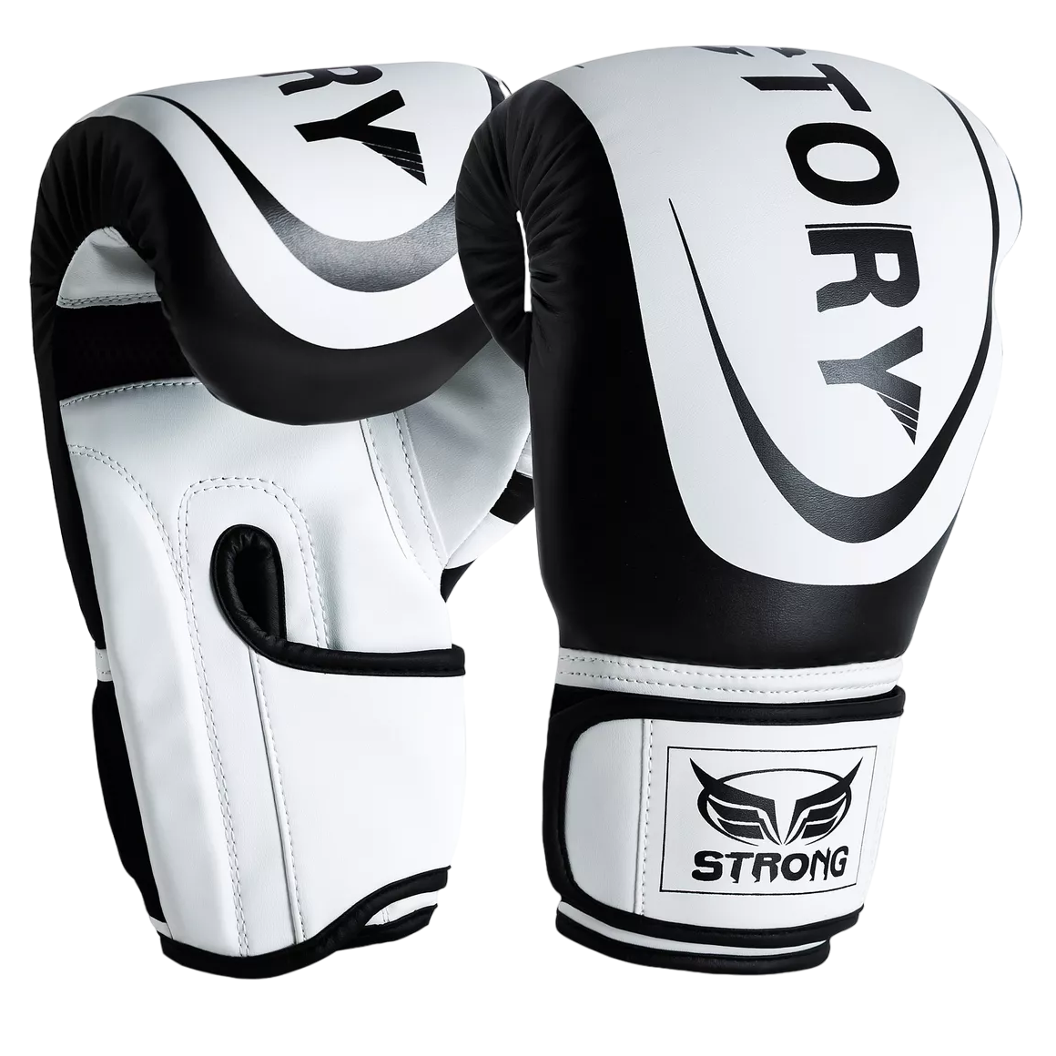 Foto 2 pulgar | Guantes De Box Para Kickboxing Strap Velcro 16 Oz Blanco