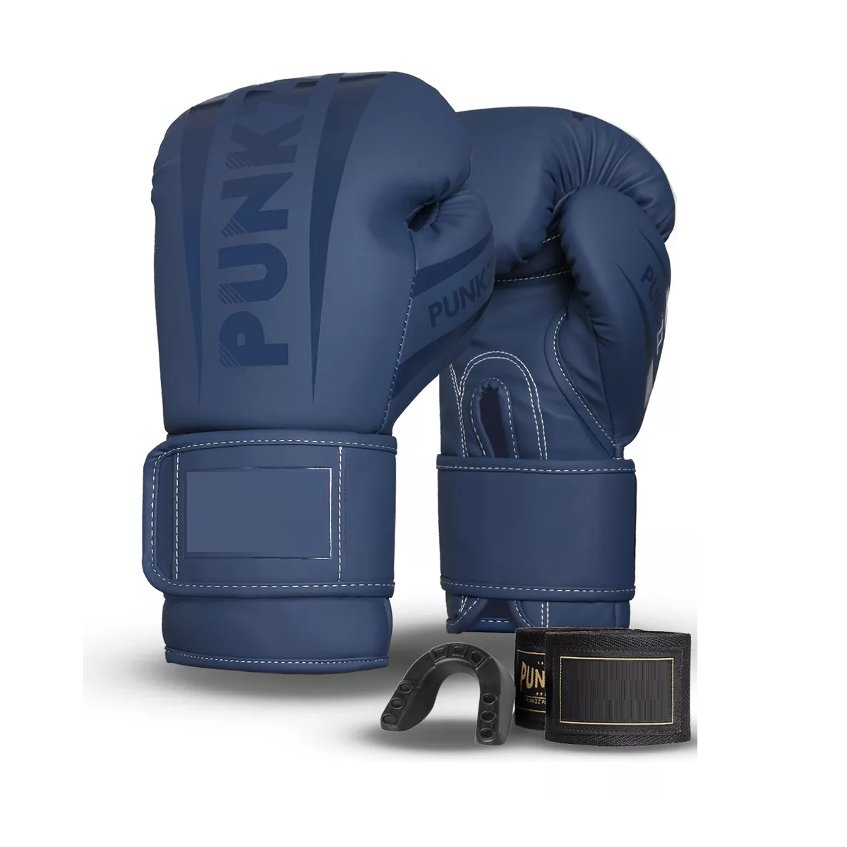 Foto 2 pulgar | Guantes De Box  Para Kickboxing, Strap 16oz Eo Safe Imports Esi-14869 Azul