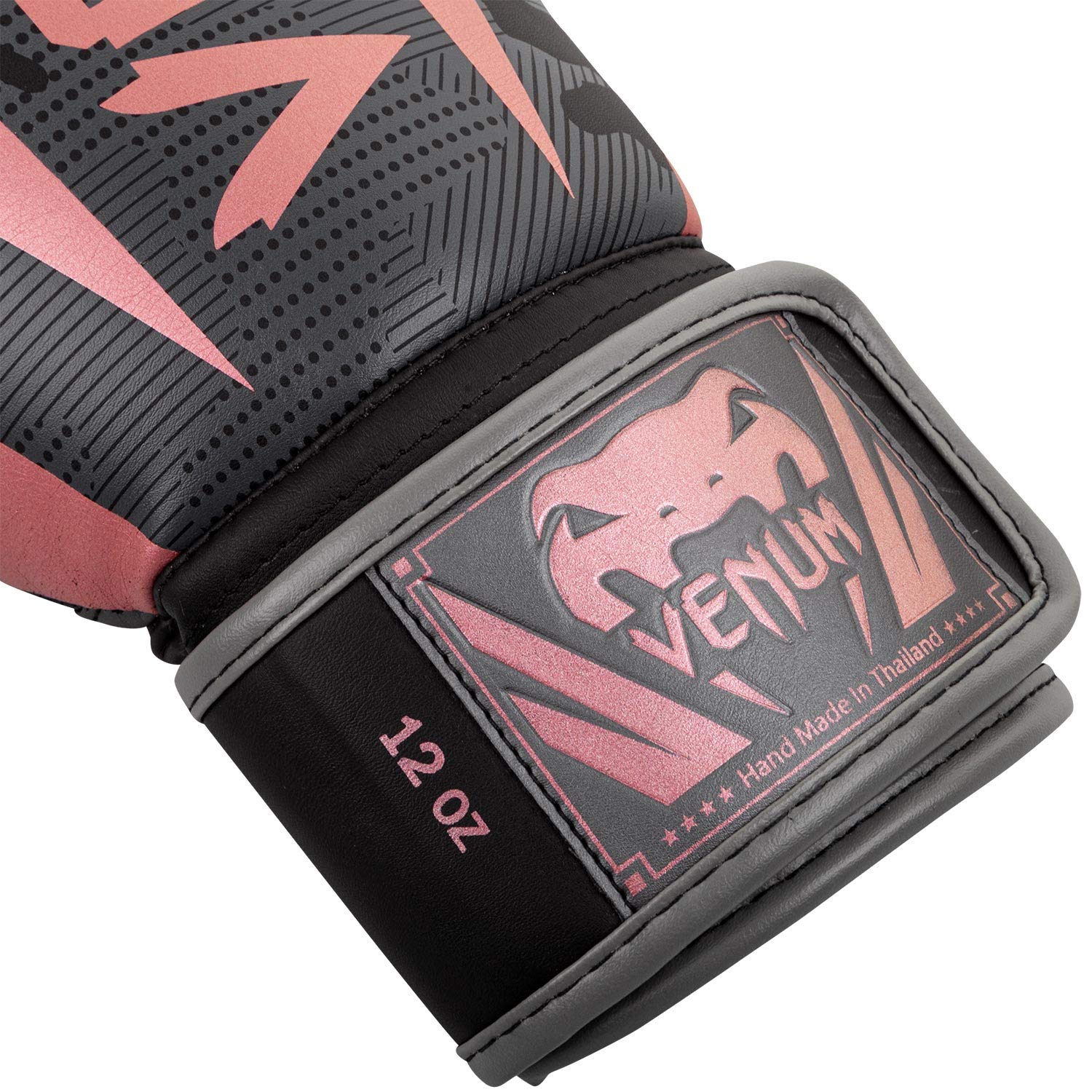 Foto 4 pulgar | Guantes De Boxeo Venum Elite Negro/oro Rosa Con 3 Capas De Espuma - Venta Internacional.