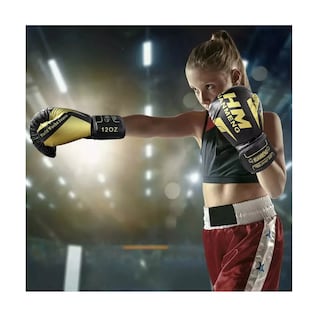 Foto 3 | Guantes De Boxeo Banna 16oz Eo Safe Imports Esi-18069 Negro