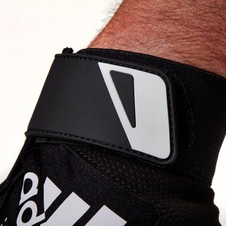 Foto 5 | Guante De Bateo Adidas Diamond King 3.0 De Piel Negro/blanco - Venta Internacional.