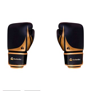 Foto 3 | Kit Maquina De Boxeo Con Guantes De 16 Oz Bluelander Negro Con Protector Bucal