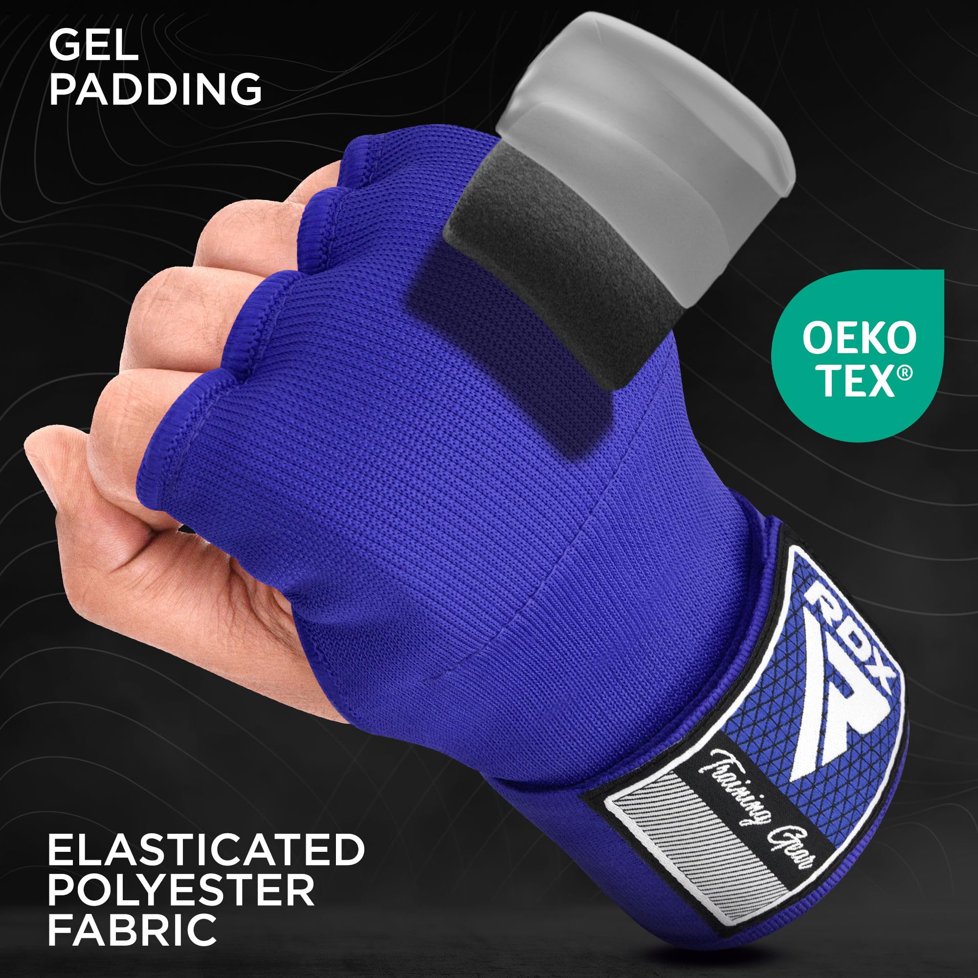 Foto 3 pulgar | Guantes Interiores De Boxeo Rdx Gel Para Hombre Y Mujer, 100 Cm - Venta Internacional.