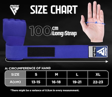 Foto 4 | Guantes Interiores De Boxeo Rdx Gel Para Hombre Y Mujer, 100 Cm - Venta Internacional.