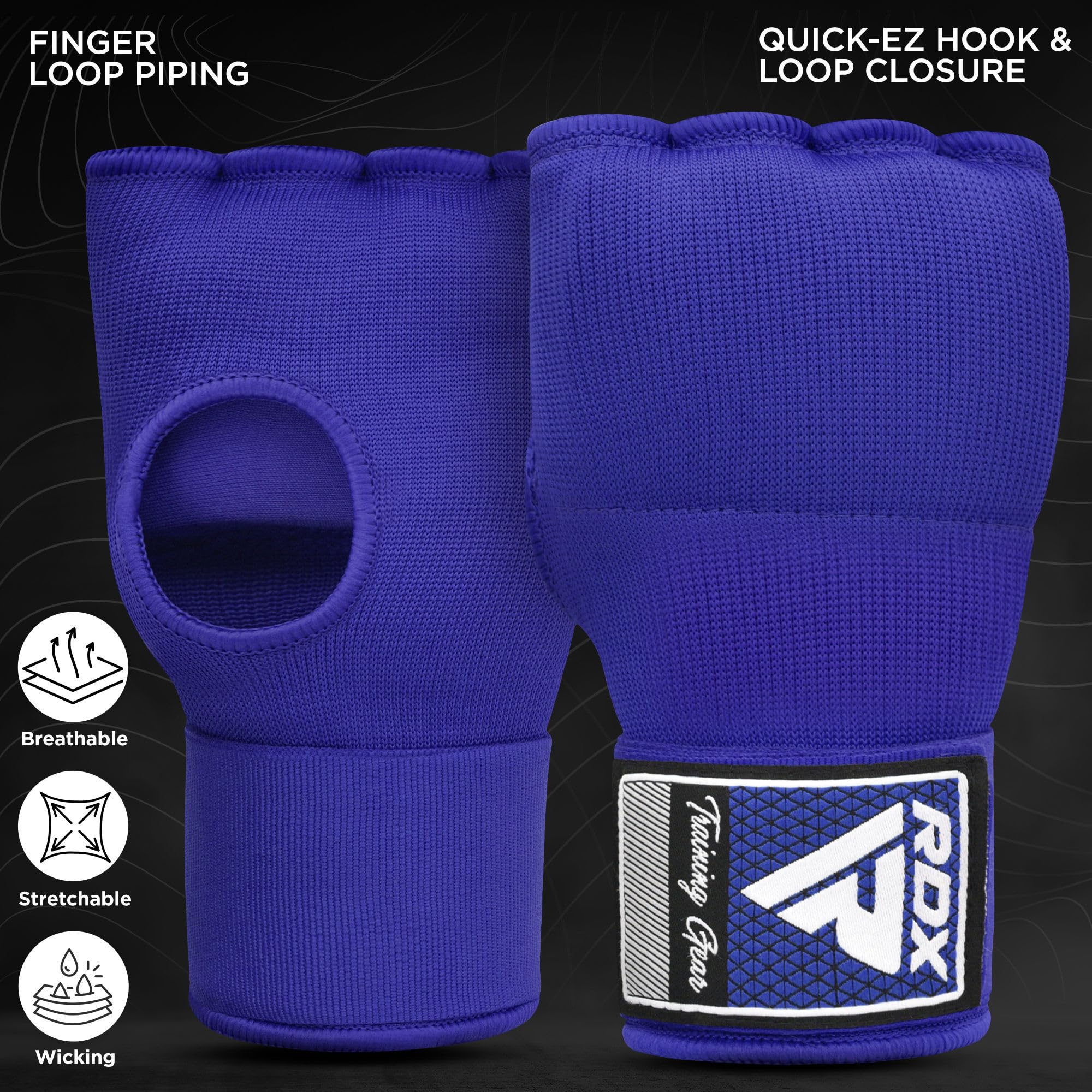 Foto 6 pulgar | Guantes Interiores De Boxeo Rdx Gel Para Hombre Y Mujer, 100 Cm - Venta Internacional.