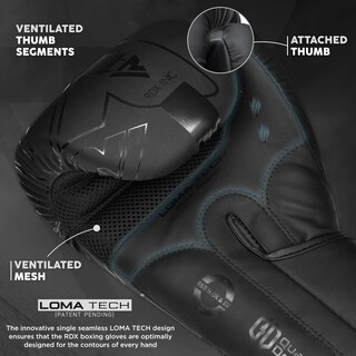 Foto 4 | Guantes de Boxeo Rdx Kara Series Maya Hide - Venta Internacional