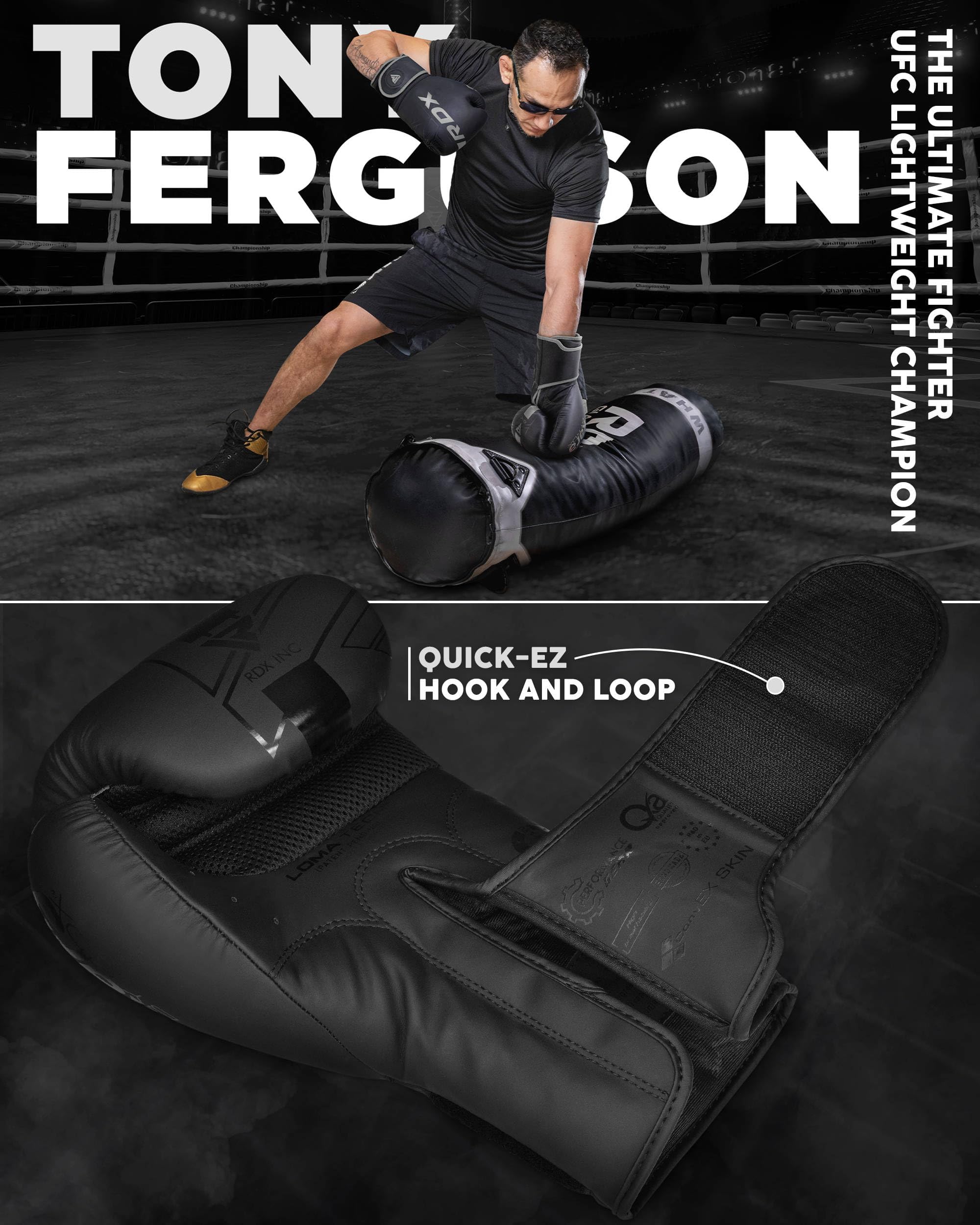 Foto 6 pulgar | Guantes de Boxeo Rdx Kara Series Maya Hide - Venta Internacional