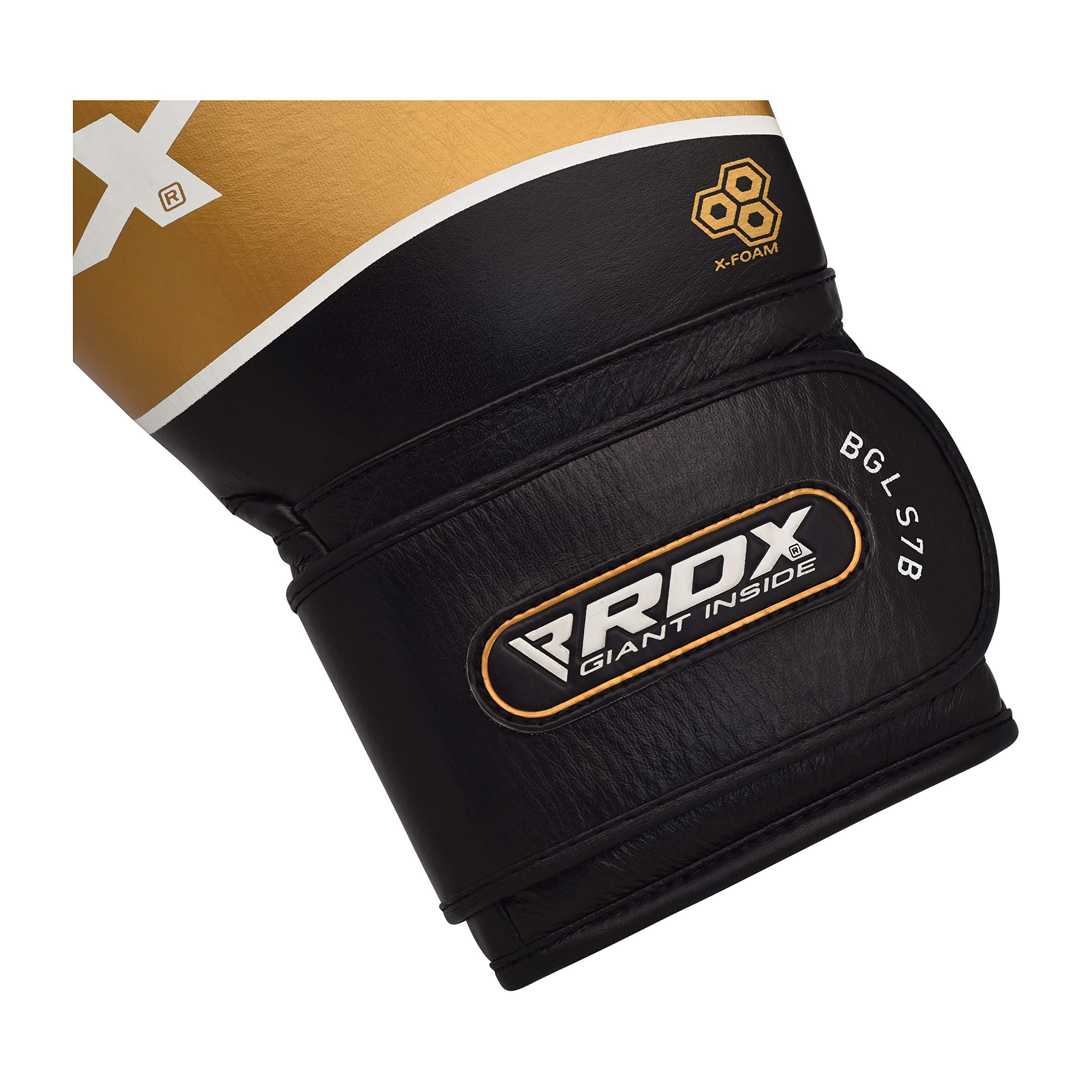 Foto 3 pulgar | Guantes De Boxeo Rdx Boxing Pro S7 12 Oz Negros Unisex - Venta Internacional.