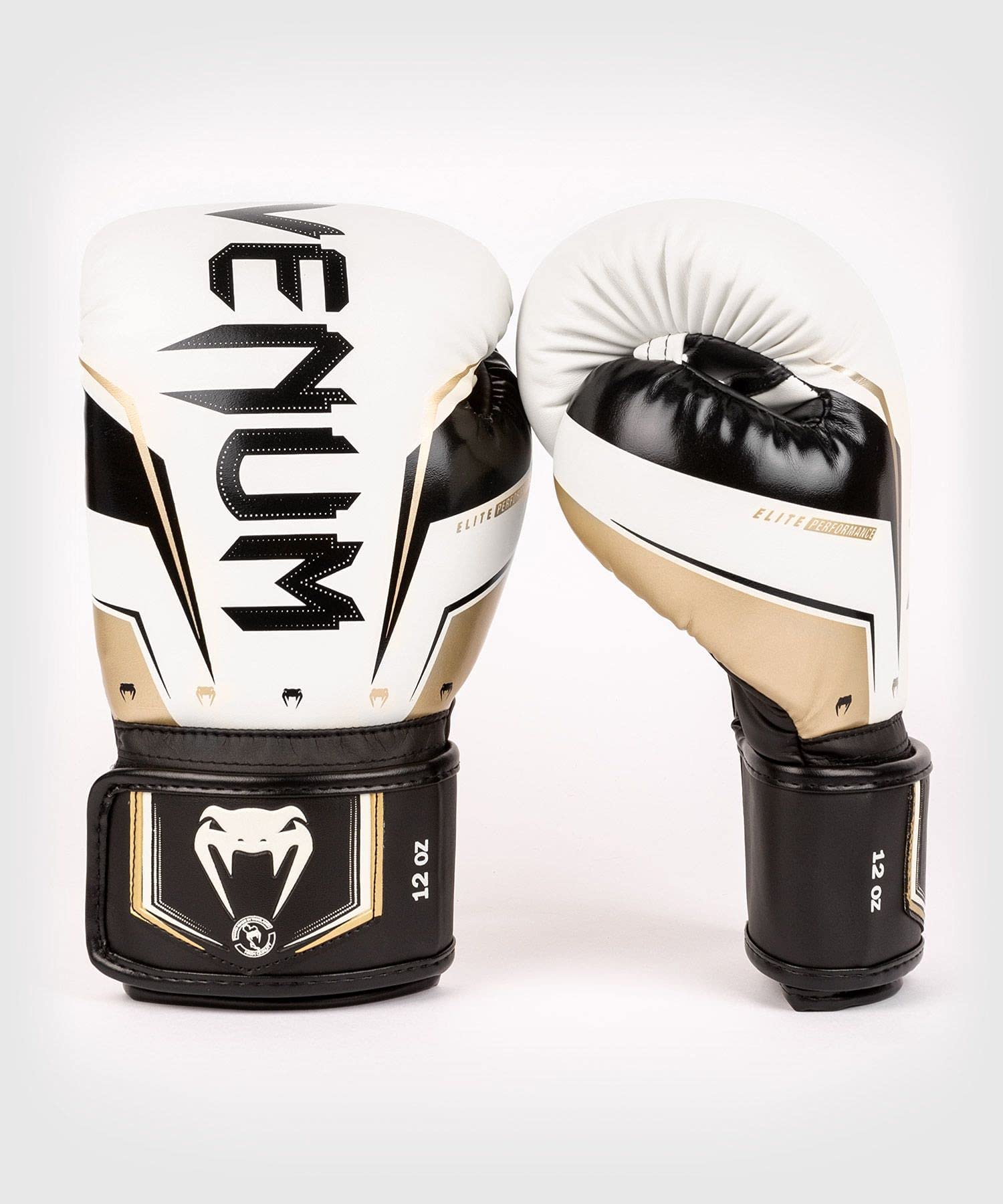 Foto 5 pulgar | Guantes De Boxeo Venum Elite Evo Blanco/dorado Para Bolsa Y Combate - Venta Internacional.
